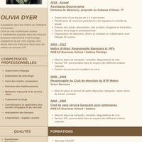 Governess, Head waiter