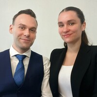 Couple de gardiens, Couple d'employs de maison