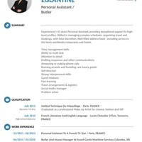 Assistante personnelle, House manager